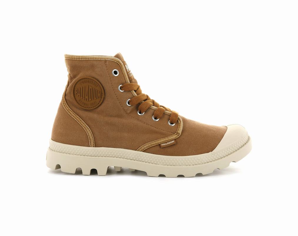 Palladium Pampa Hi Men's Boots Brown (BIAQ48975)